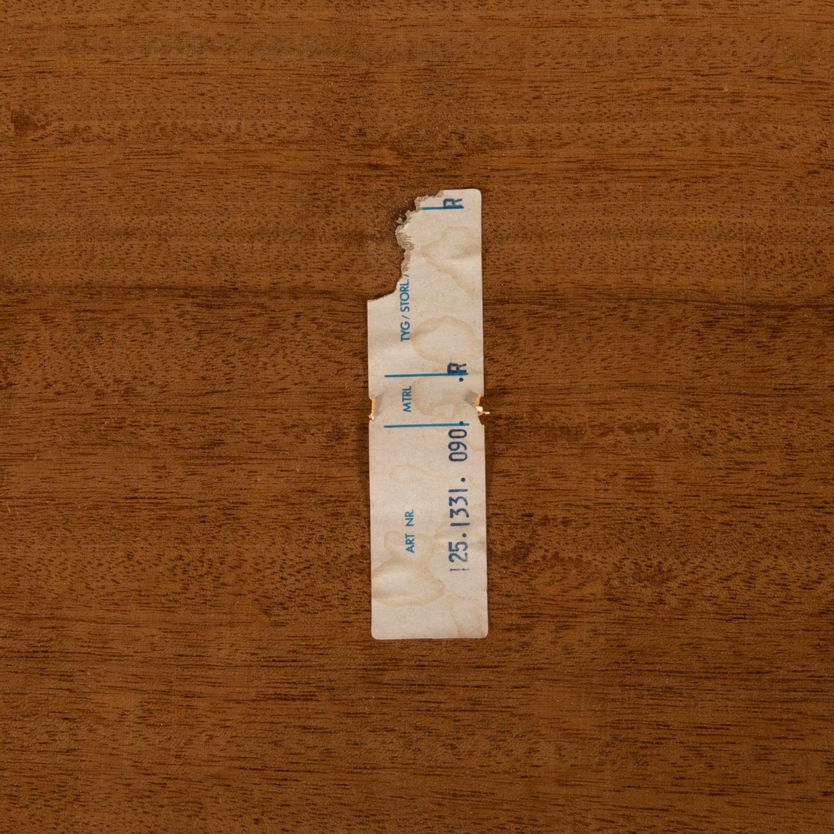 Ove Feuk, coffee table for NK (Nordiska Kompaniet) late 20th century.