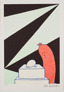 Marie-Louise Ekman, Portfolio with 20 lithographs "Monument 1981-2021".