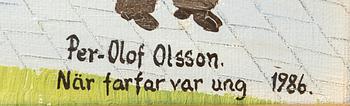 Per-Olof Olsson, "when grandfather was young", 1986.