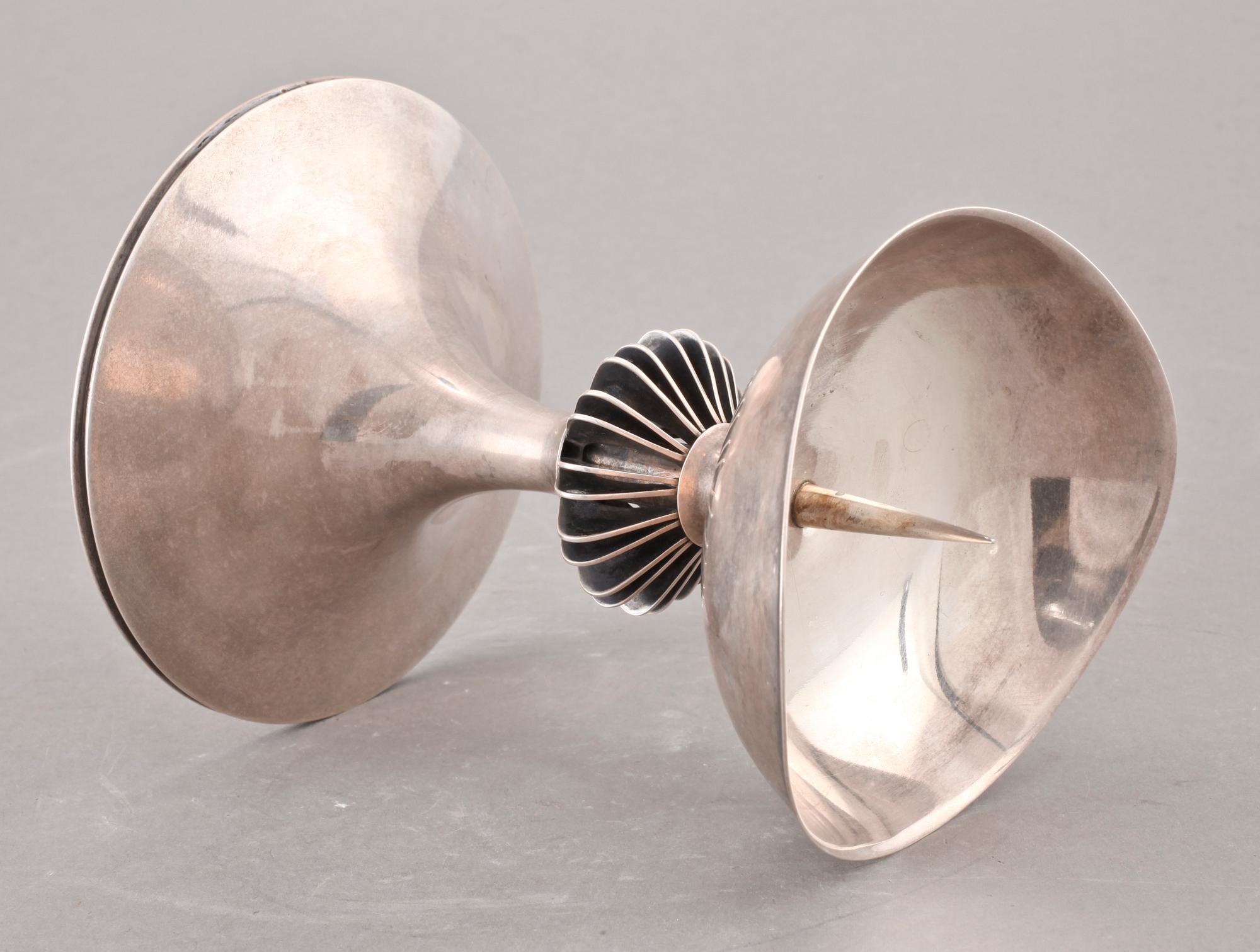 LJUSSTAKE, silver. Ca 285 gr.