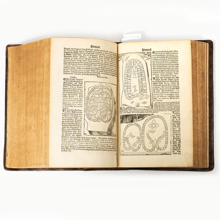 A Swedish law book from 1666 with the rare Björkö map.
