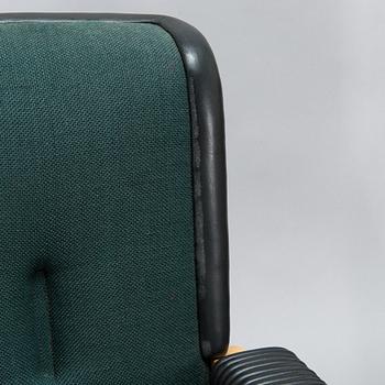 Alvar Aalto, fåtöljer ett par, modell 47, O.Y. Huonekalu- ja Rakennustyötehdas A.B. 1900-talets mitt.