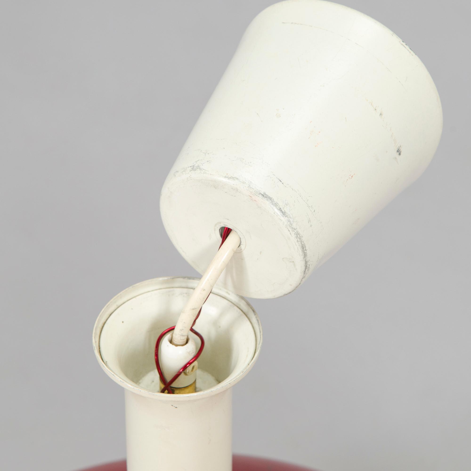 Alvar Aalto, taklampa, modell A335A för Valaistustyö.