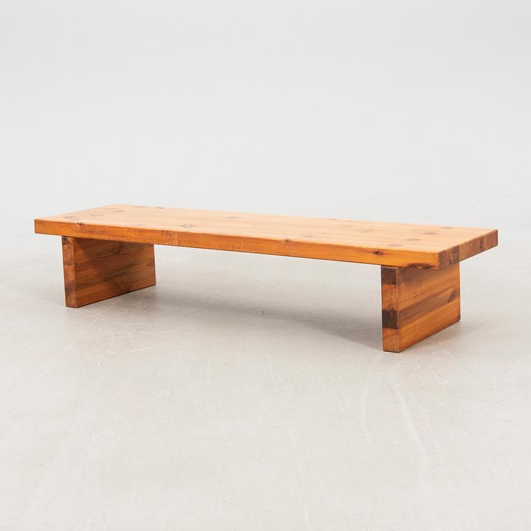 Bench attributed to Sven Larsson, 1970s.