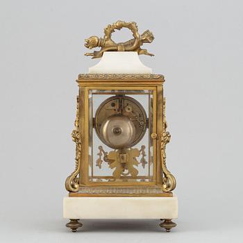 A circa 1900 Louis XVI-style mantle clock.