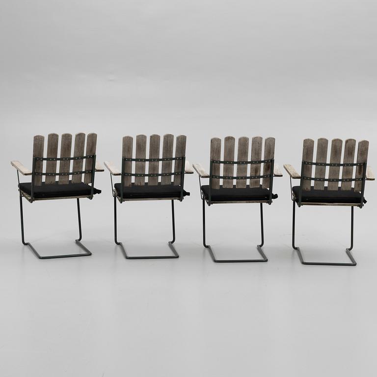 Arthur Lindqvist, Garden group, "A2", 5 pieces, Grythyttan.