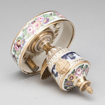 BLÄCKHORN, porslin, Dihl, empire, 1800-tal.