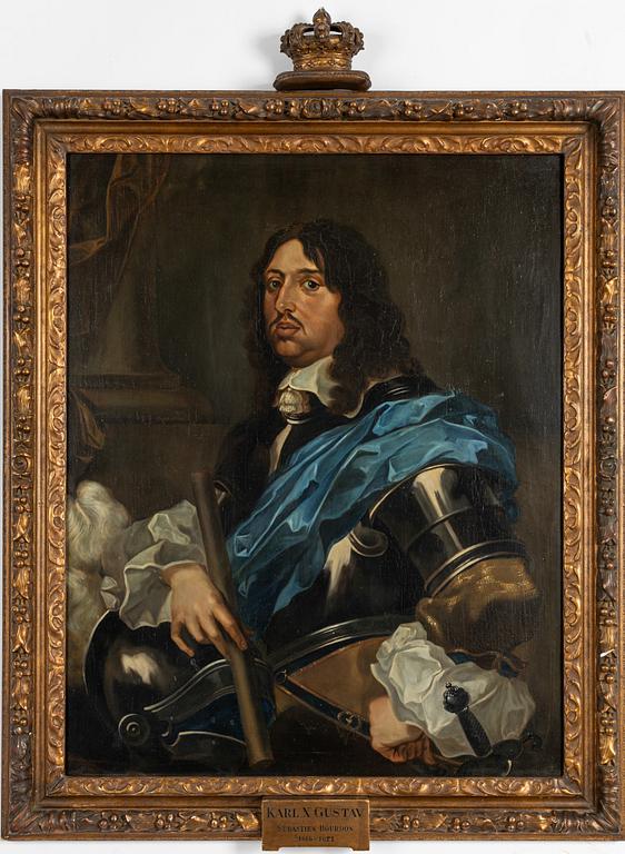 Sébastien Bourdon, kopia efter,  "Karl X Gustaf" (1622-1660).