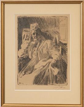 Anders Zorn, "Änkedrottning Sophia".