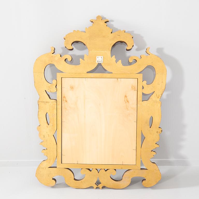 A Baroque style modern mirror.
