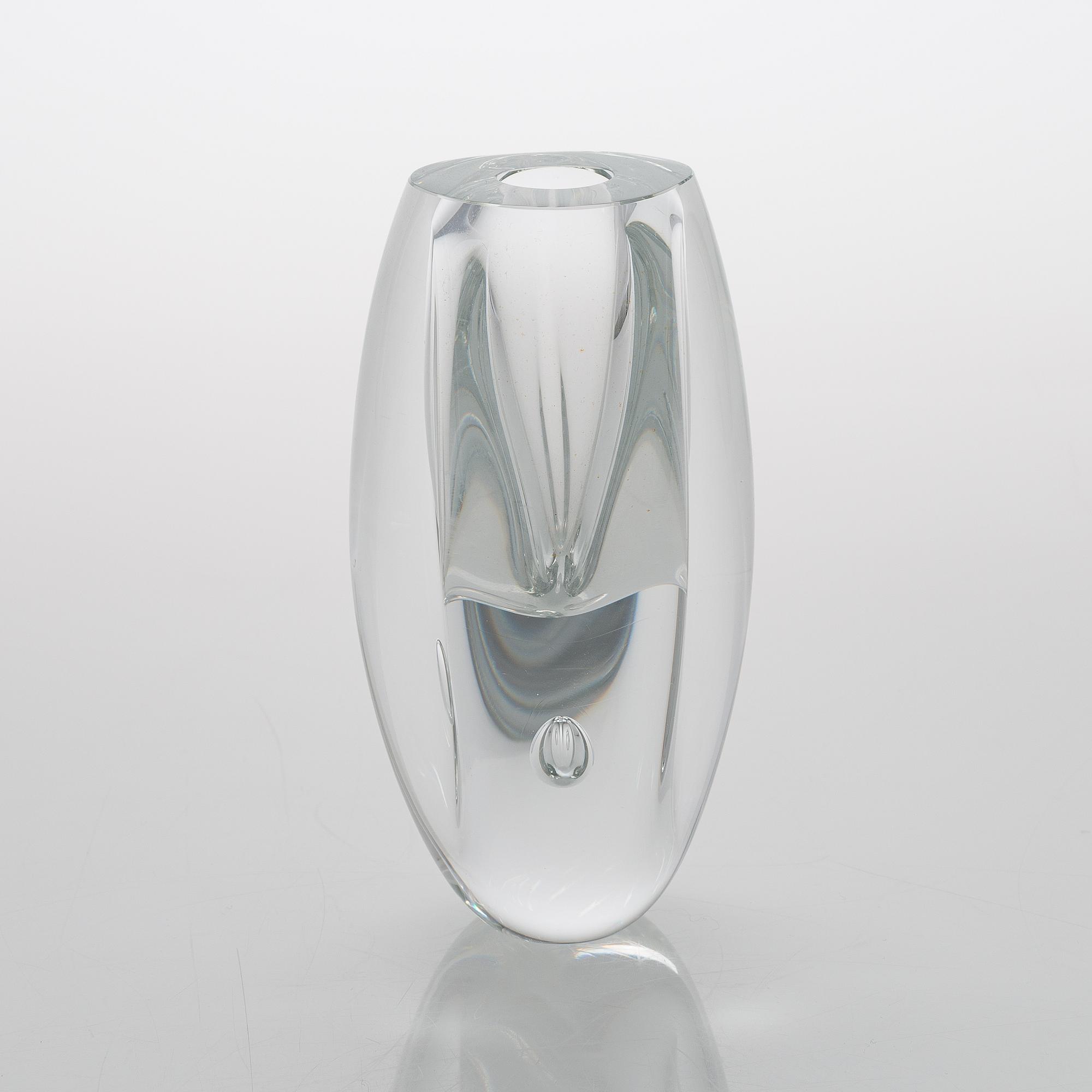 Timo Sarpaneva, glass sculpture, 'Claritas', model 0702, signed Timo Sarpaneva Iittala 1984 C 2304.