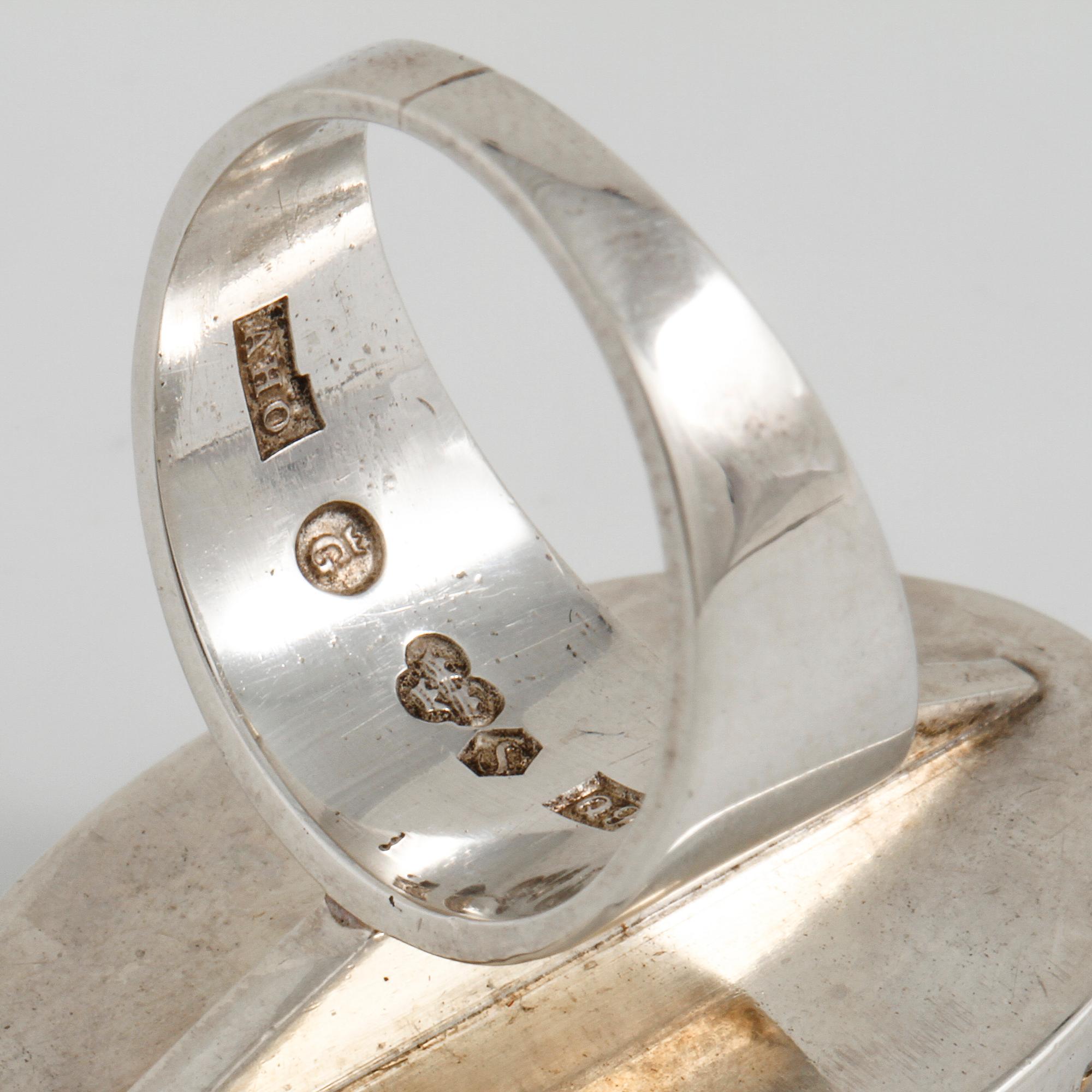 ANDERS HÖGBERG, Göteborg, 1966, a ring.