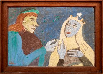 Sven X:et Erixson, troligen scen ur "Richard III".