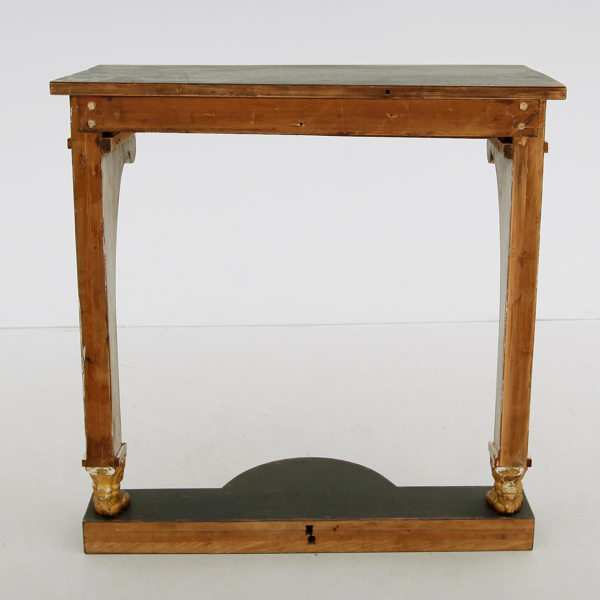 KONSOLBORD, empire, 1800-talets första hälft.