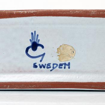 Stig Lindberg, vas, "Karneval", Gustavsberg Studio.