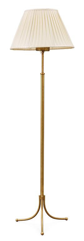 A Josef Frank brass floor lamp by Svenskt Tenn.