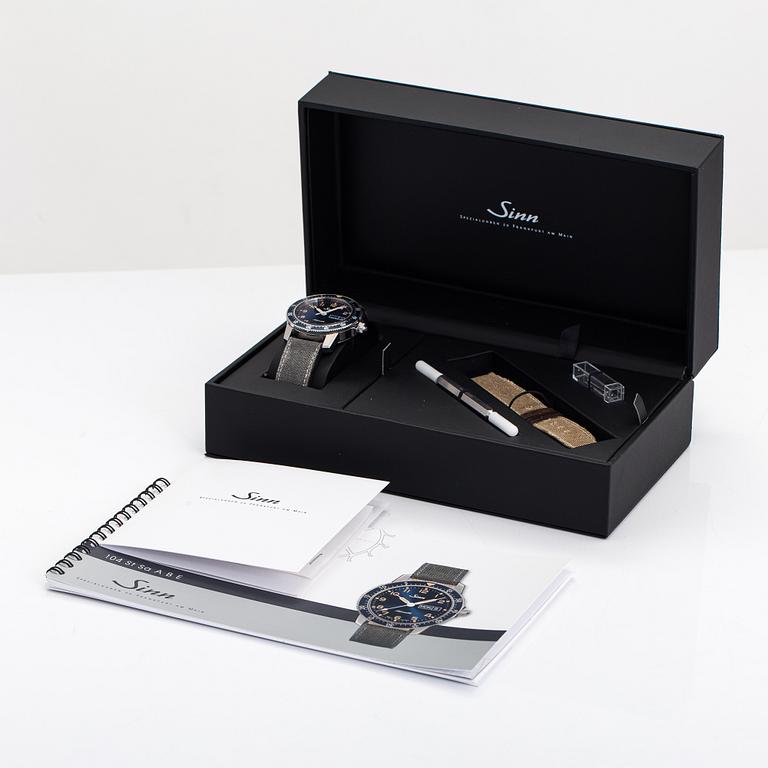 Sinn, 104 St Sa A B E, wristwatch, 41 mm.