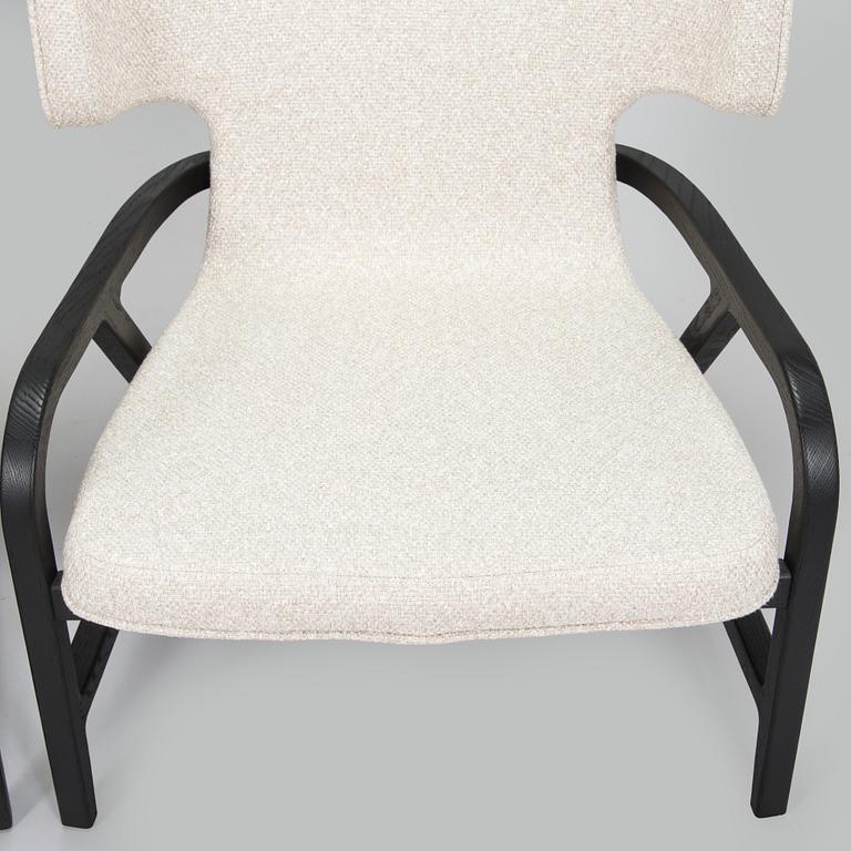 Antonio Citterio, fåtöljer, ett par "Fulgens", Maxalto, Italien.