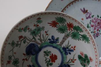 PARTI PORSLIN, orientaliskt, 10 delar.