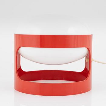 Joe Colombo, bordslampa, "Sinjet", plast, Husqvarna, 1900-talets andra hälft.