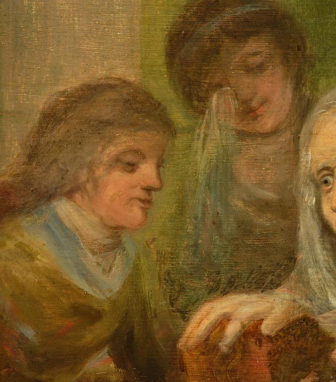 Elias Martin, "En dygdig menniskas sjuksäng".