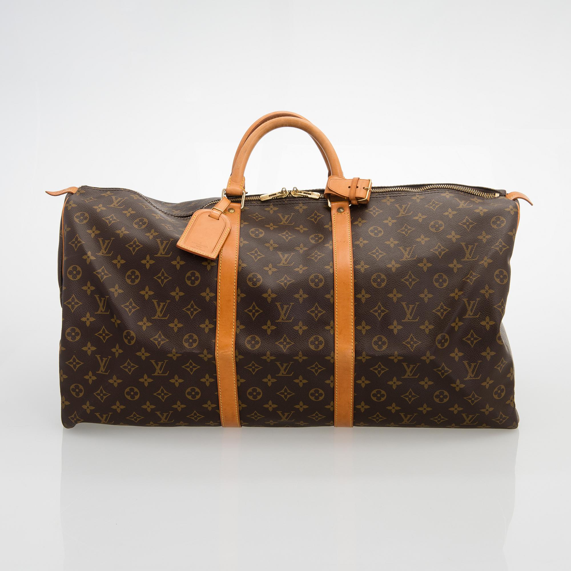Louis Vuitton, A Monogram Canvas 'Keepall 60' Bag.