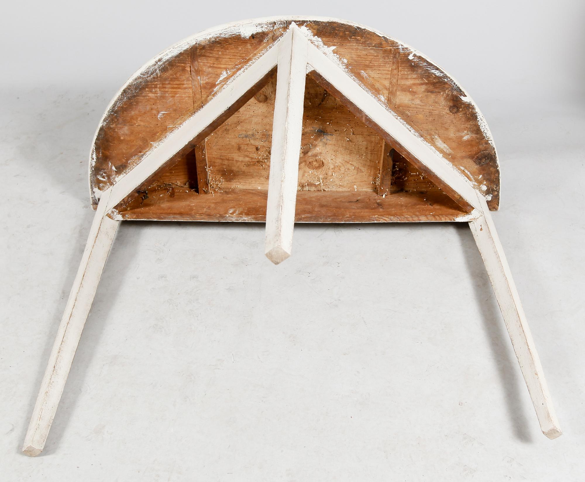 VÄGGBORD, 1 par, 1800-talets första hälft.