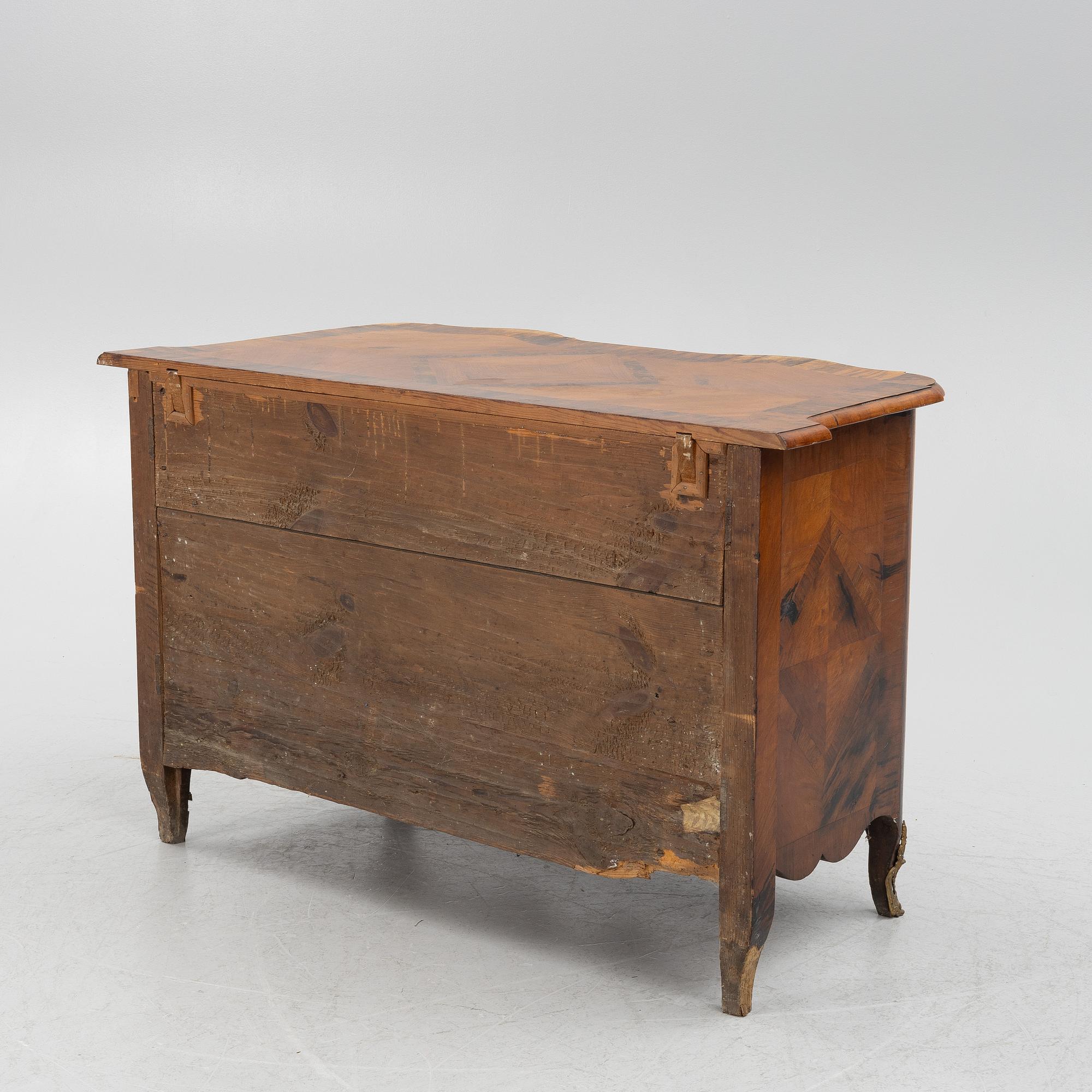 Byrå, tidig rokoko, 1700-tal.