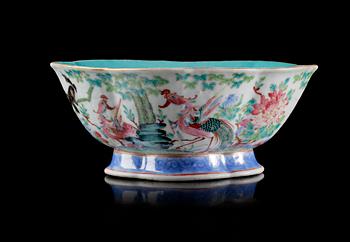 SKÅL, porslin, Kina. 1800/1900-tal.