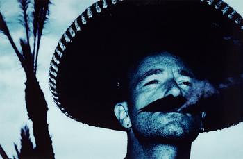 9. Anton Corbijn, "Bono (hat), Cabo San Luca, 1997".