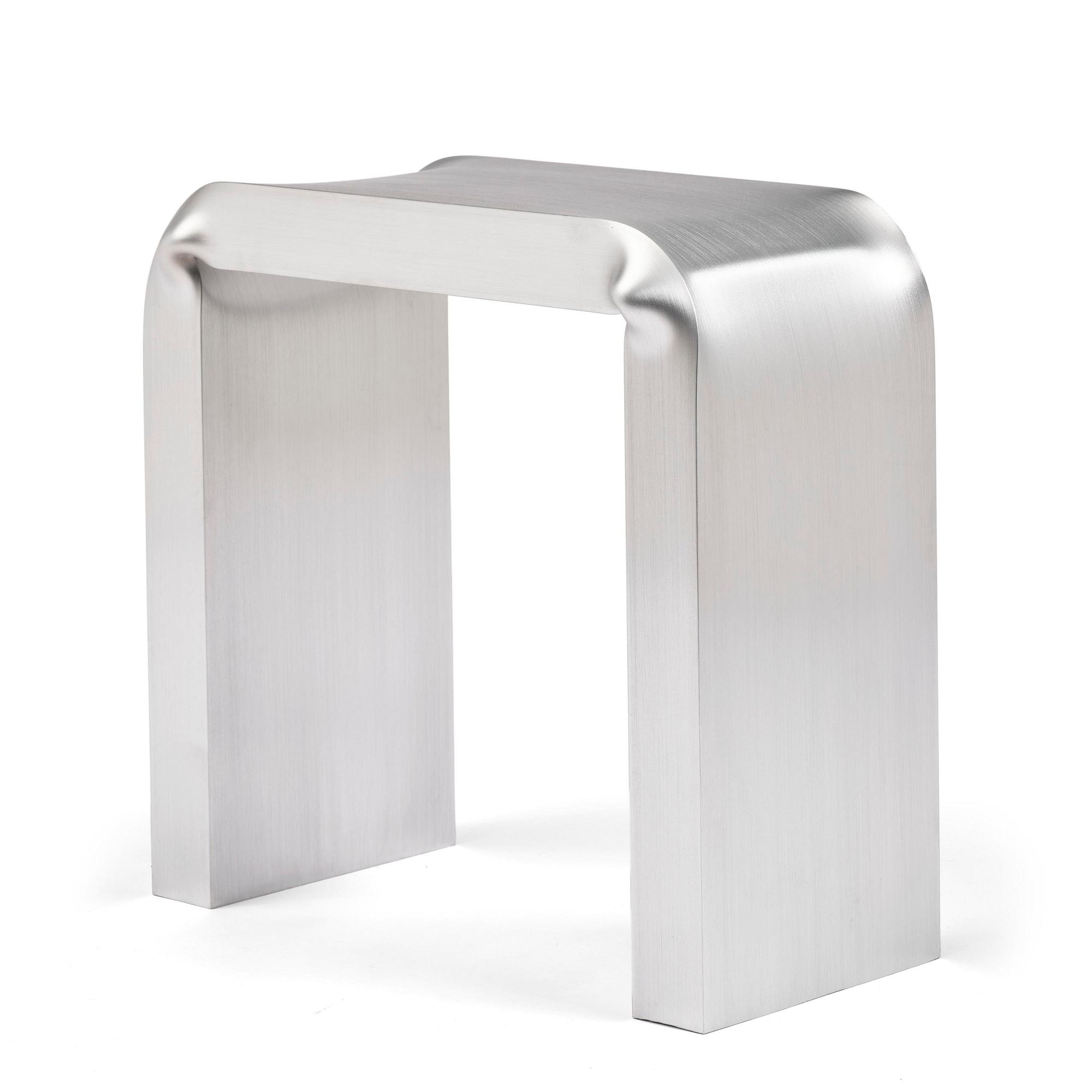 David Taylor, a unique "Bent Stool", Studio Mellösaverken, Sweden, 2025.