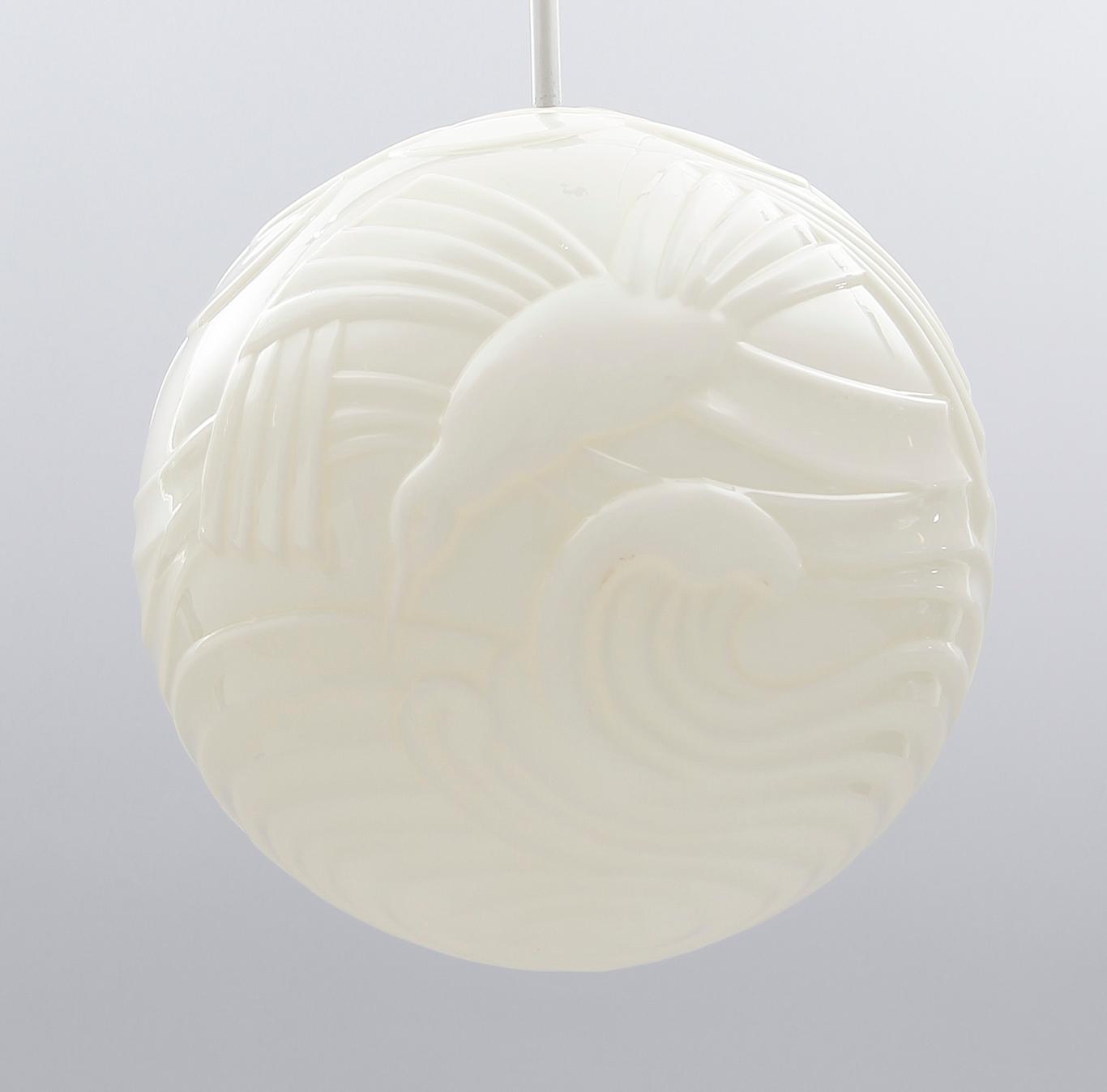 TAKLAMPA, art déco, 1900-talets första hälft.