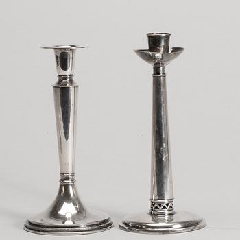 LJUSSTAKAR 2 par, silver, TESI, Göteborg 1959 och 1969.