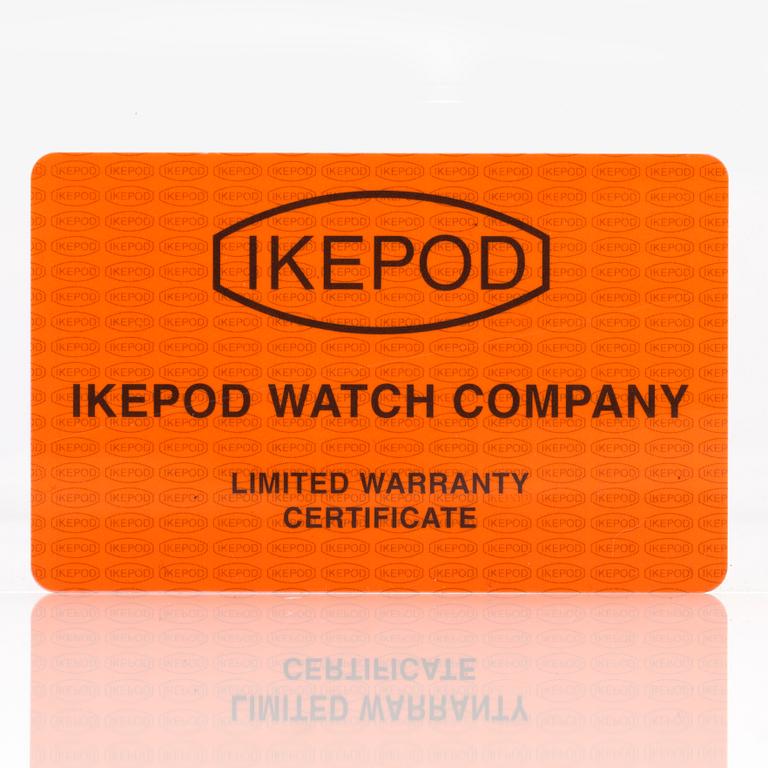 IKEPOD, Megapode, Chronometer, Marc Newson design, chronograph, wristwatch, 46 mm,