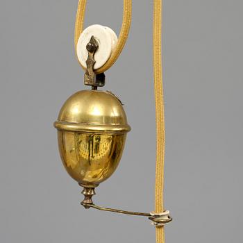 TAKLAMPA, s.k. "Skomakarlampa", 1900-talets början.