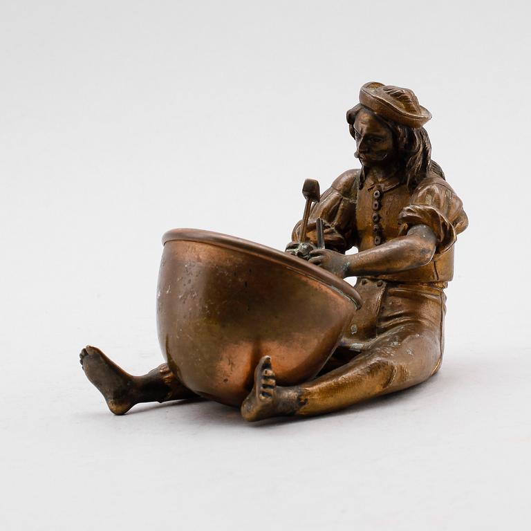 FIGUR, brons, 1800-talets andra hälft.