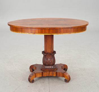 SALONGSBORD, senempire, 1800-talets andra hälft.