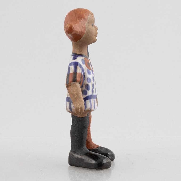 Lisa Larson, figurin, stengods, "Pippi Långstrump", Gustavsberg, 1969-71.