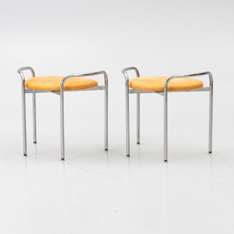 Karl-Johan Hjerling, stools, a pair, 2000s.