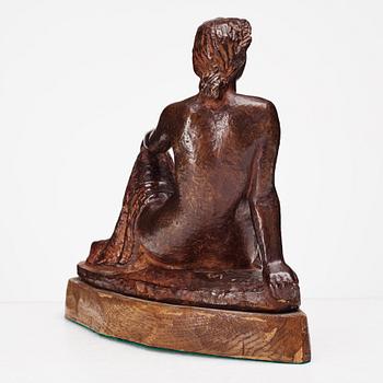 DAVID WRETLING, bronze sculpture, signed David Wretling, numbered 1/10.