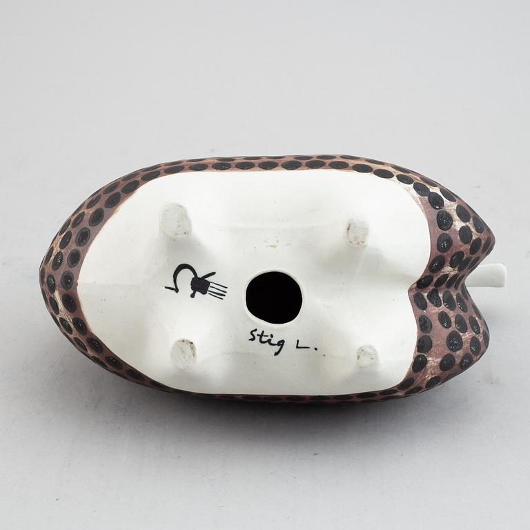 Stig Lindberg, a stoneware 'Springare' figurine, Gustavsberg Studio.