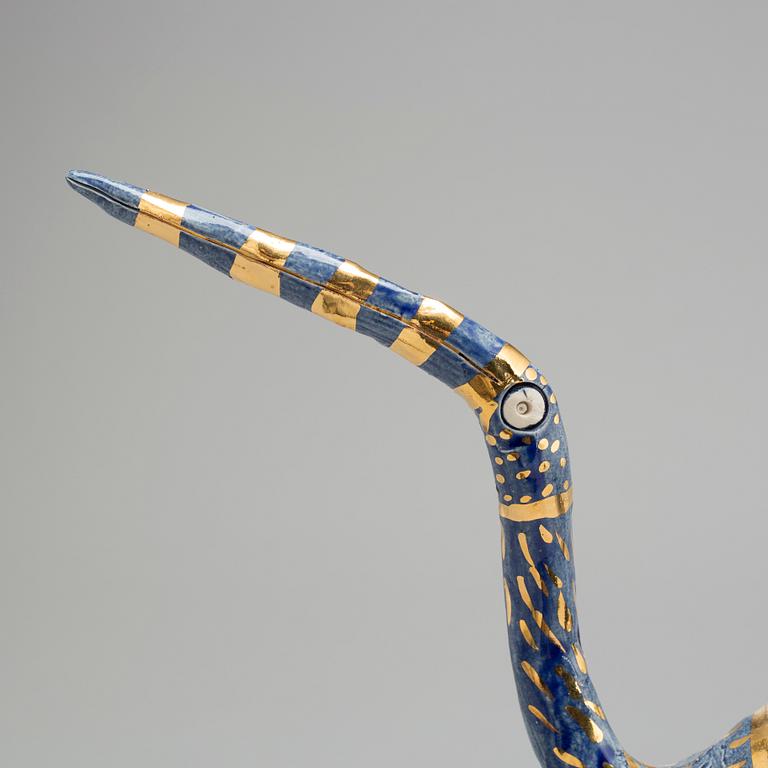 EVA DARPÖ, a ceramic sculpture, signed.