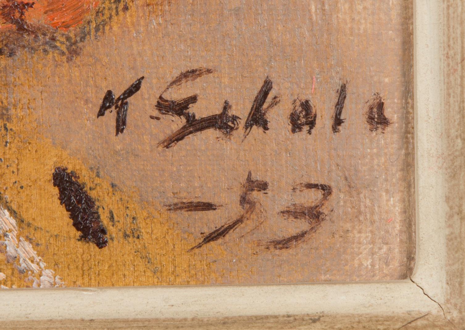 Kalle Eskola, Kukka-aihe.