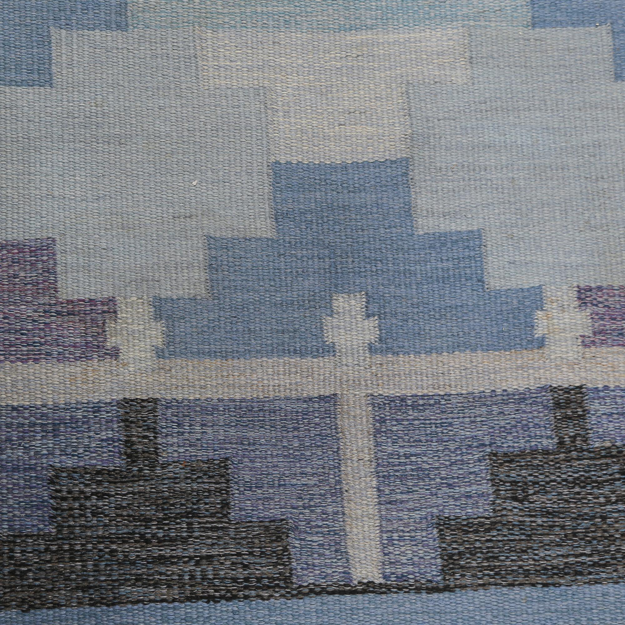 MATTA, rölakan, Ingegerd Silow, signerad IS, 201 x 136 cm.