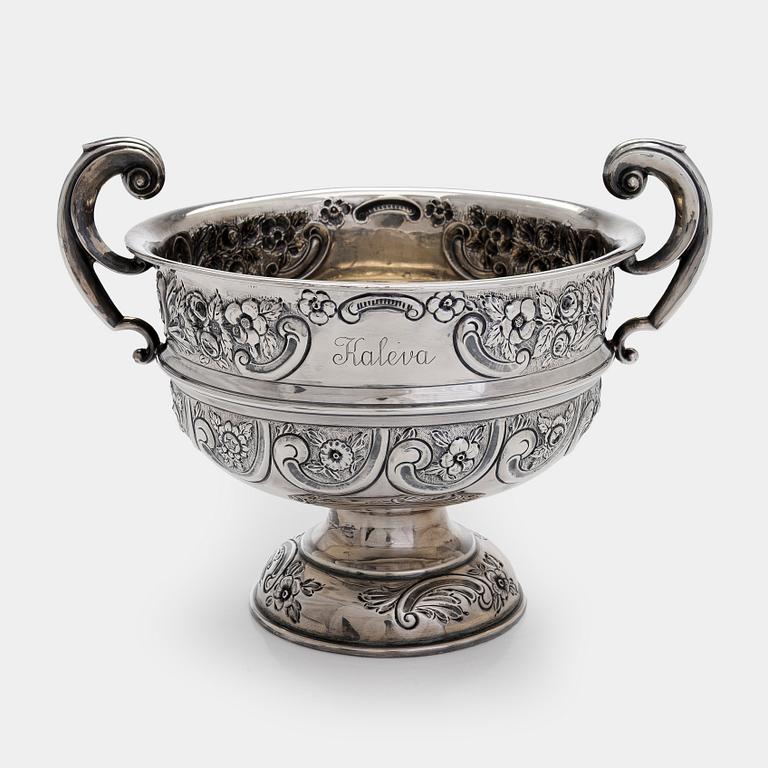 Skål, silver, Thomas Hayes, Birmingham 1904.