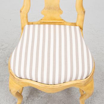 Stol, rokoko, 1700-talets andra hälft.