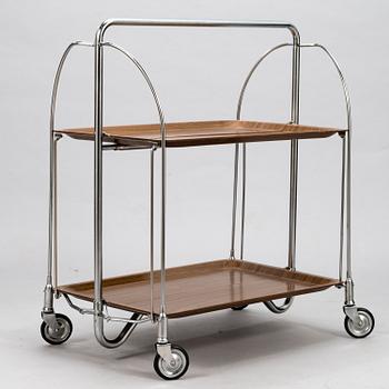 A mid 20th century tea trolley.