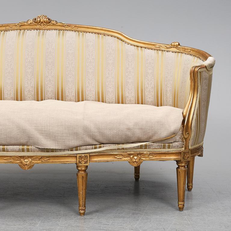 SOFFA, gustaviansk stil, 1900-talets första hälft.