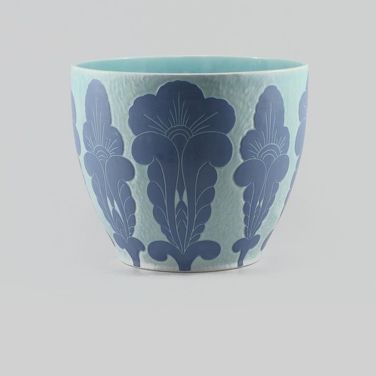 YTTERFODER, "Sgrafitto", Josef Ekberg Gustavsberg 1923.