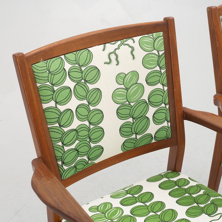 A pair of chairs, Skaraborgs Möbelindustri, 1950's/60's.